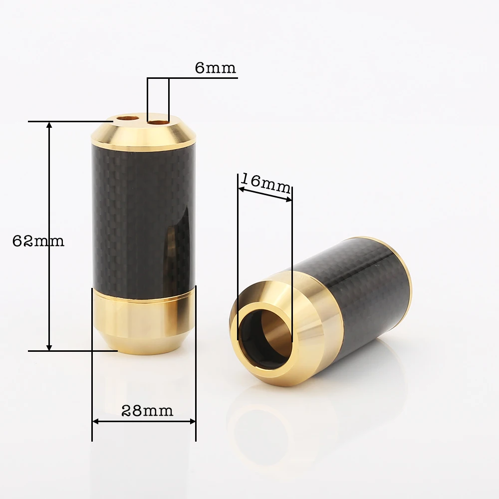 Audiocrast Carbon Fiber Gold P - Audio Splitter Y 评论和价格